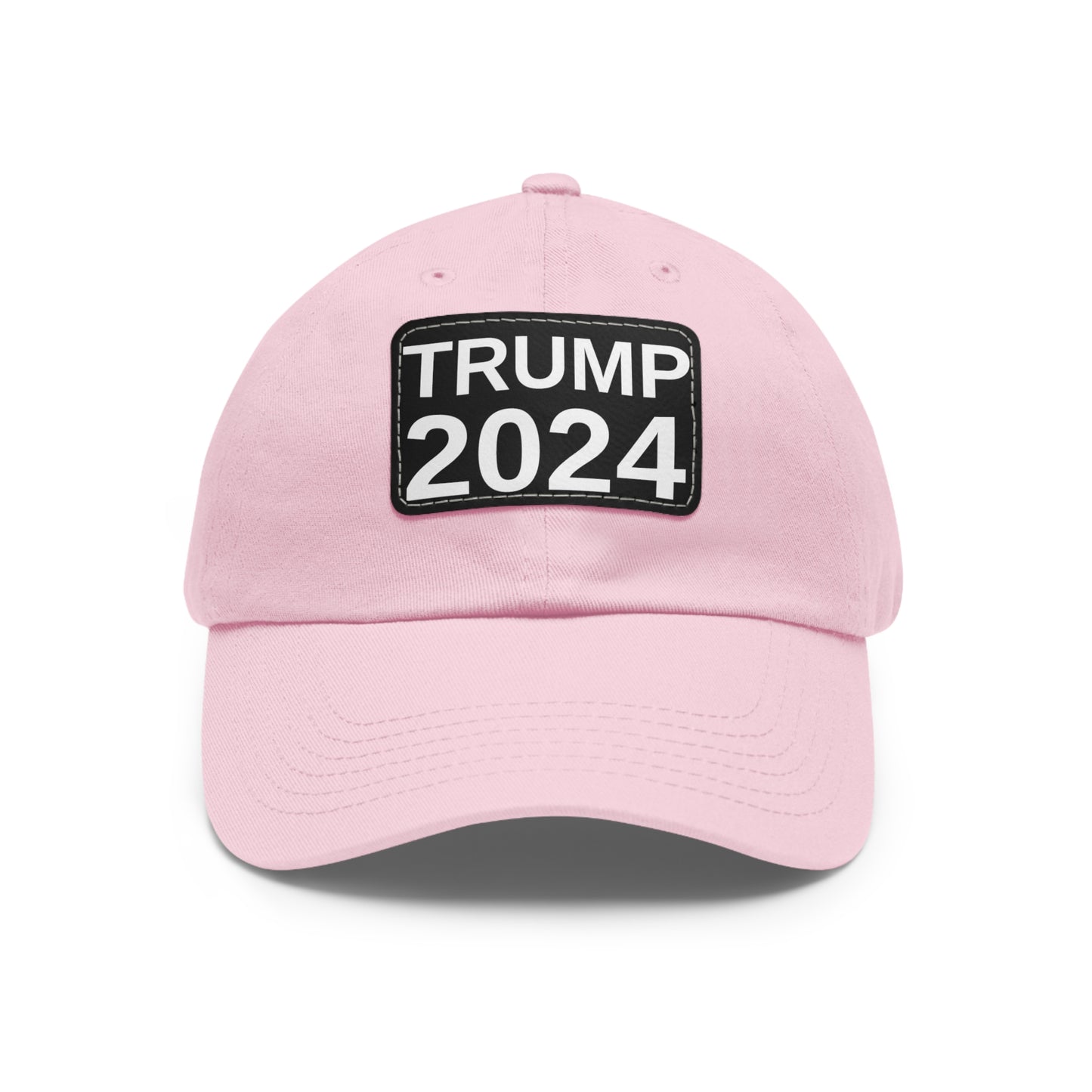 Women's Trump 2024 leather patch hat