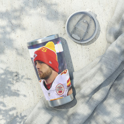Kansas City Chiefs Travis Kelce Stainless 20oz Tumbler