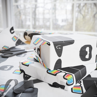 Walter White Heisenberg Breaking Bad Birthday Gift Wrapping Paper Holiday