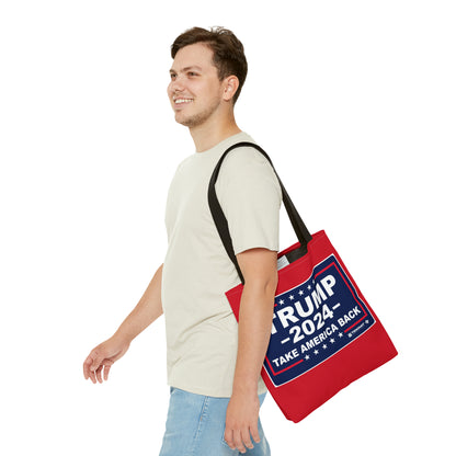 Trump 2024 Take America Back MAGA Rally Heavy Duty Tote Bag