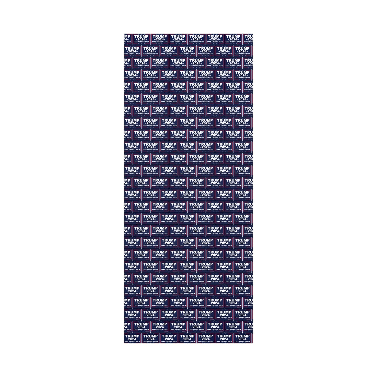 Trump Take America Back Christmas Wrapping gift Paper