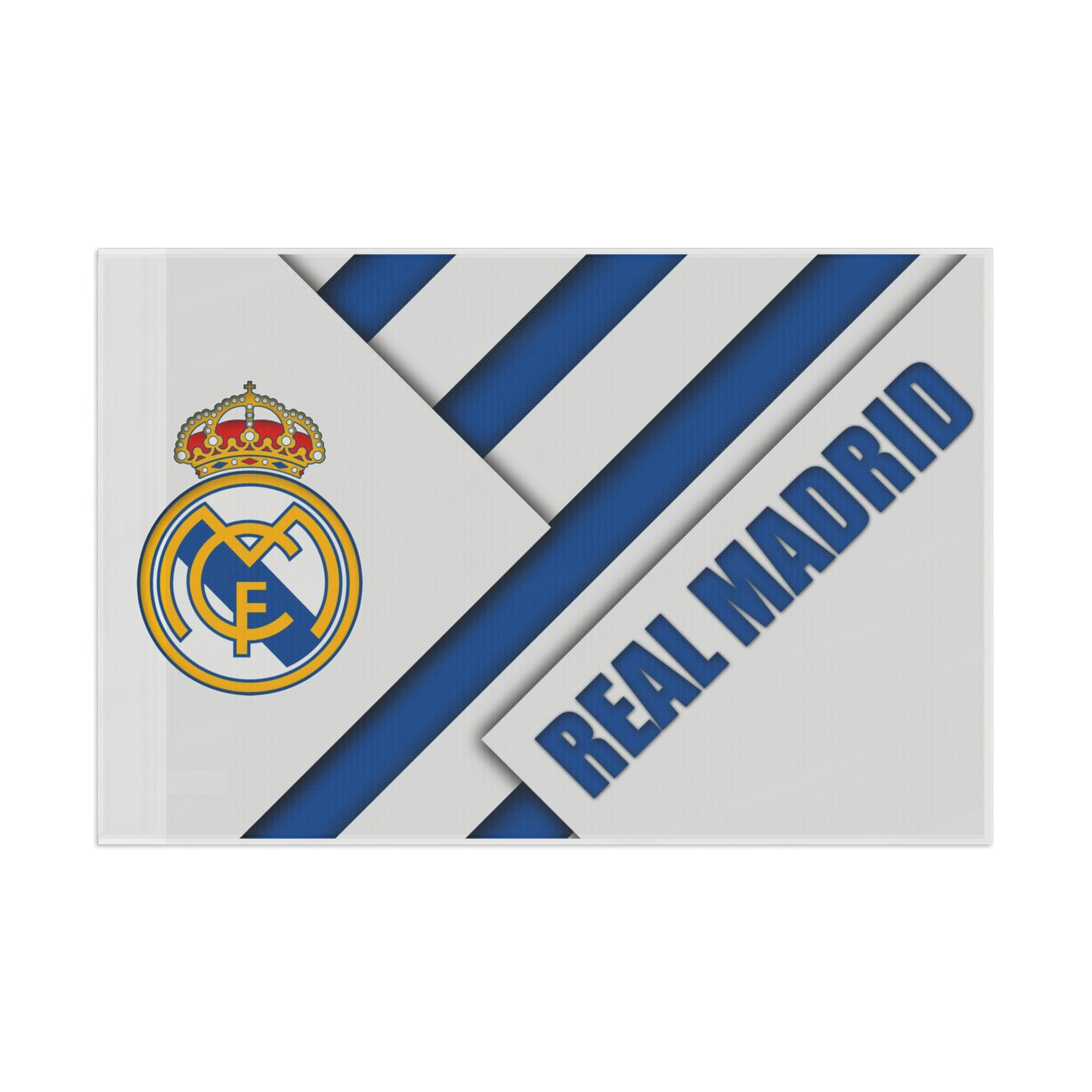Real Madrid Futbol soccer World Champions High Definition Print Flag