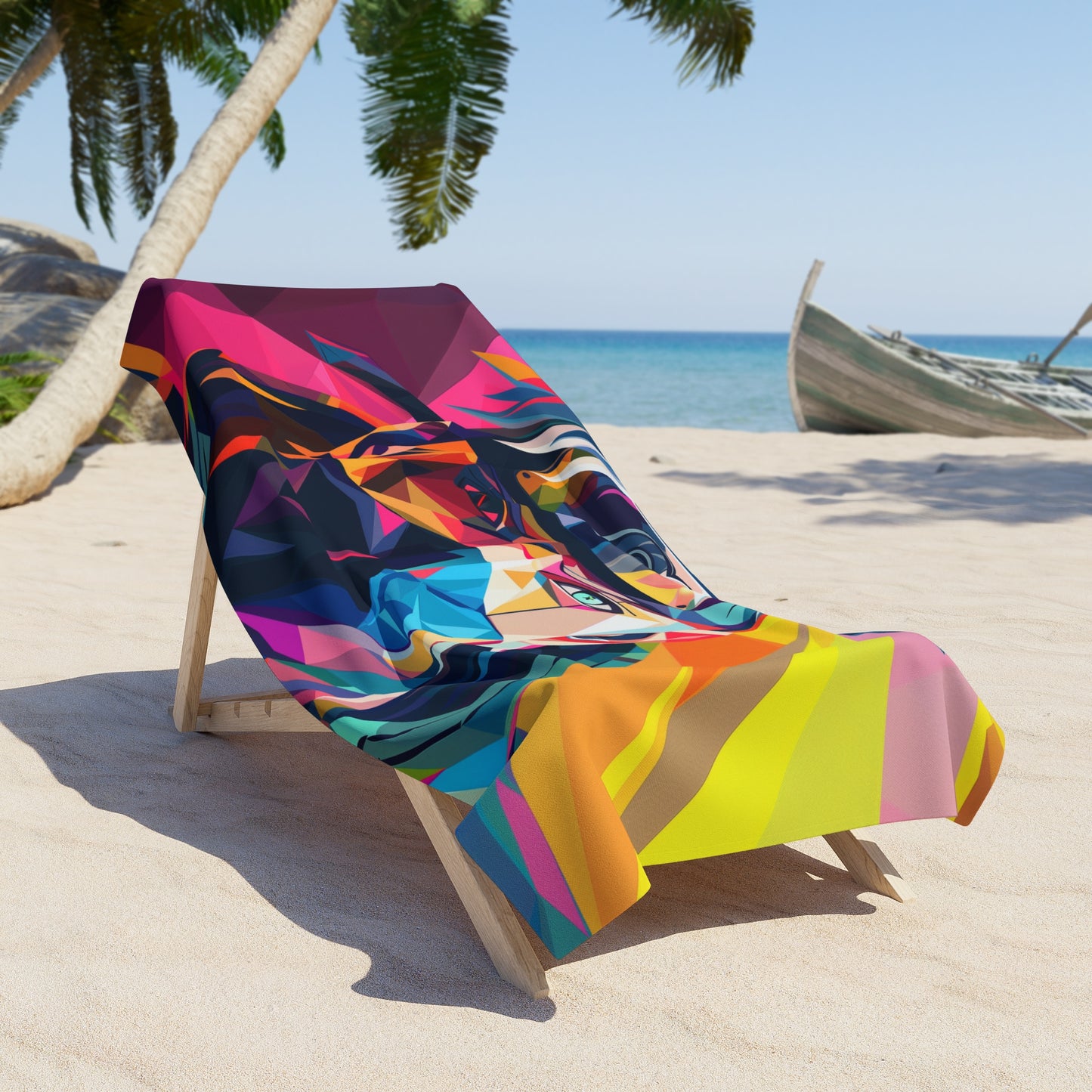 Naruto Art Anime Cartoon Jumbo Soft Vacation Beach Towel Monkey DBZ