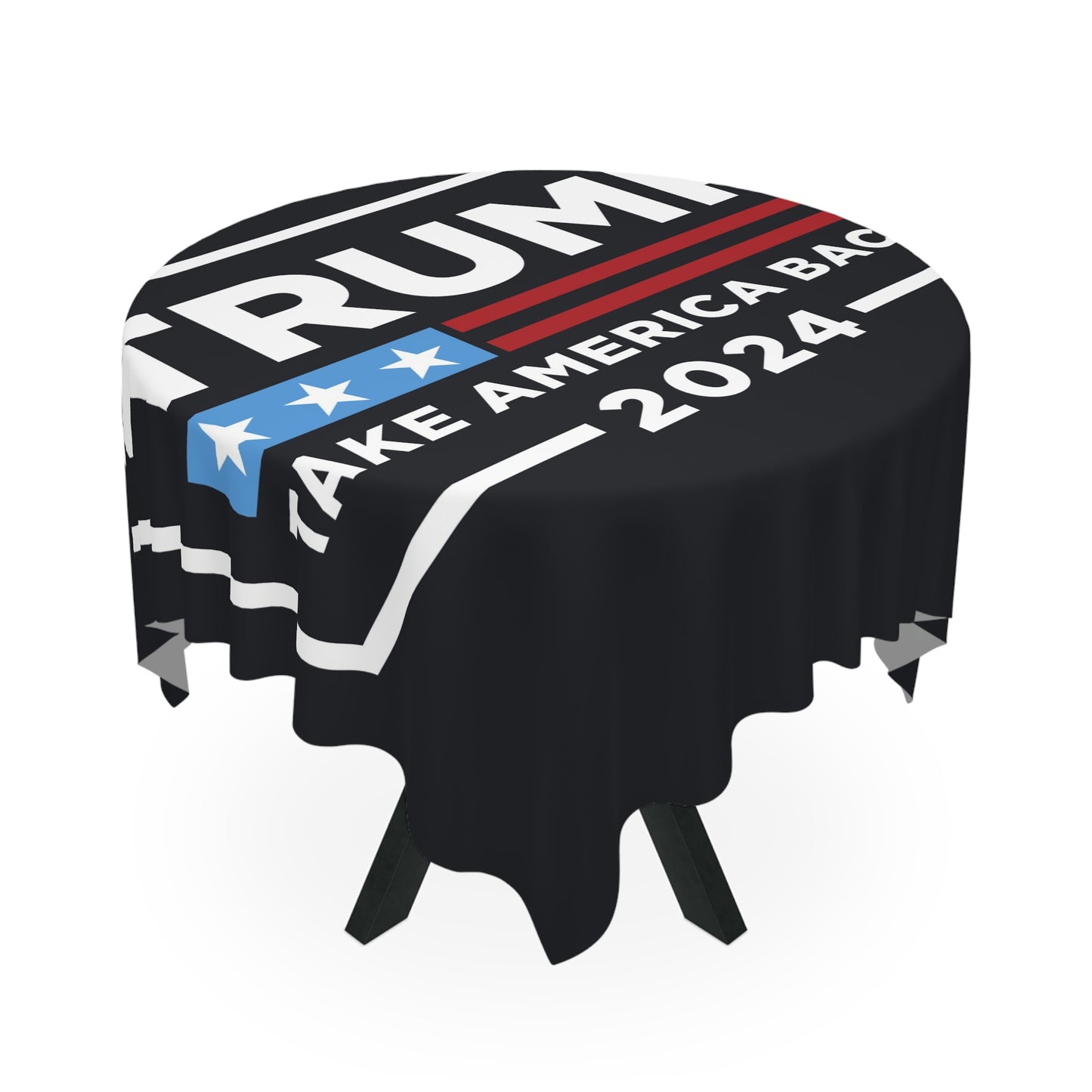 Trump 2024 Take America Back Celebration High Quality Fabric Tablecloth