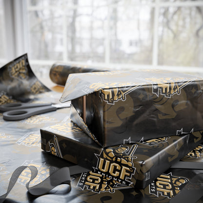 UCF Knights Florida NCAA College Graduation Alumni Birthday Gift Wrapping Paper Holiday