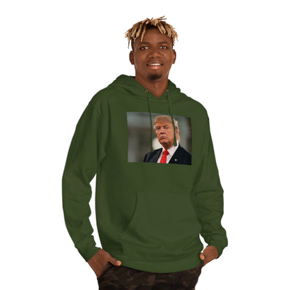 Trump Portrait 2024 soft and durable Unisex Hooded Sweatshirt Choose color and size