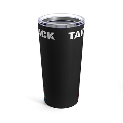 Captain Trump Take America Back Hot and Cold Stainless Tumbler 20oz