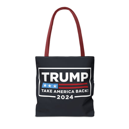 Trump Take America Back MAGA Rally Durable Heavy Duty Tote Bag
