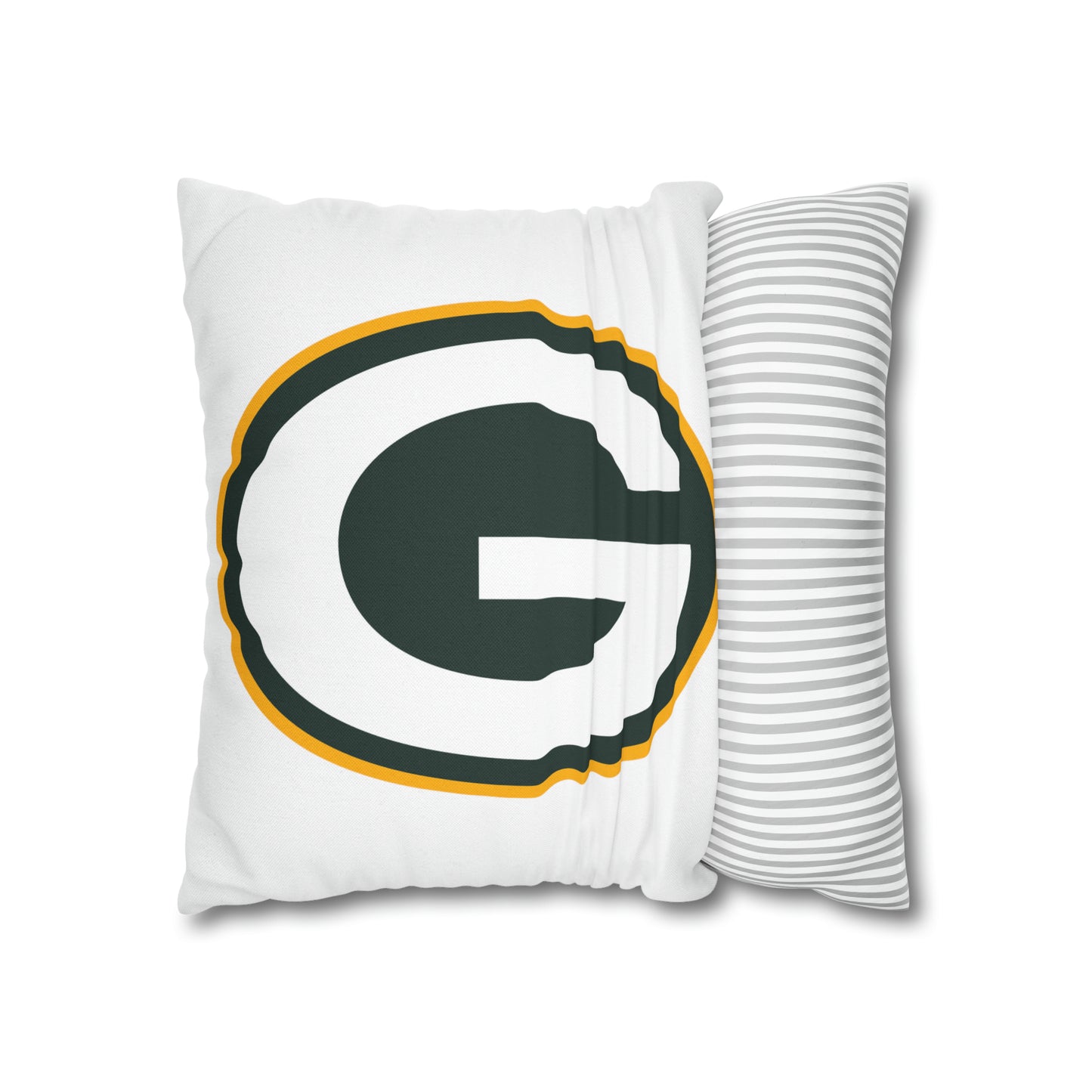 Packers Vikings Bears Lions Trophy Spun Polyester Square Pillow Case