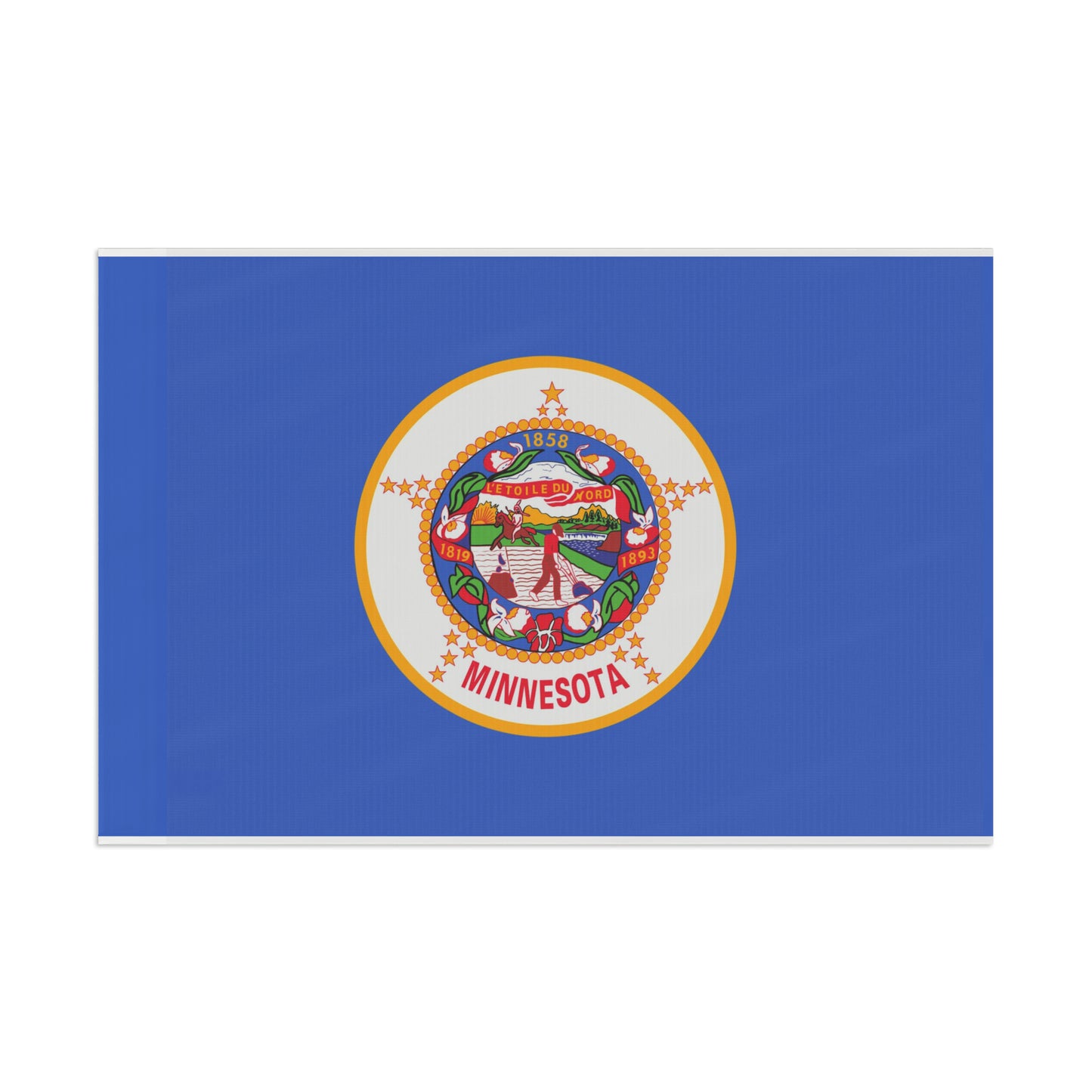 The ORIGINAL Minnesota state flag. Don't change our flag