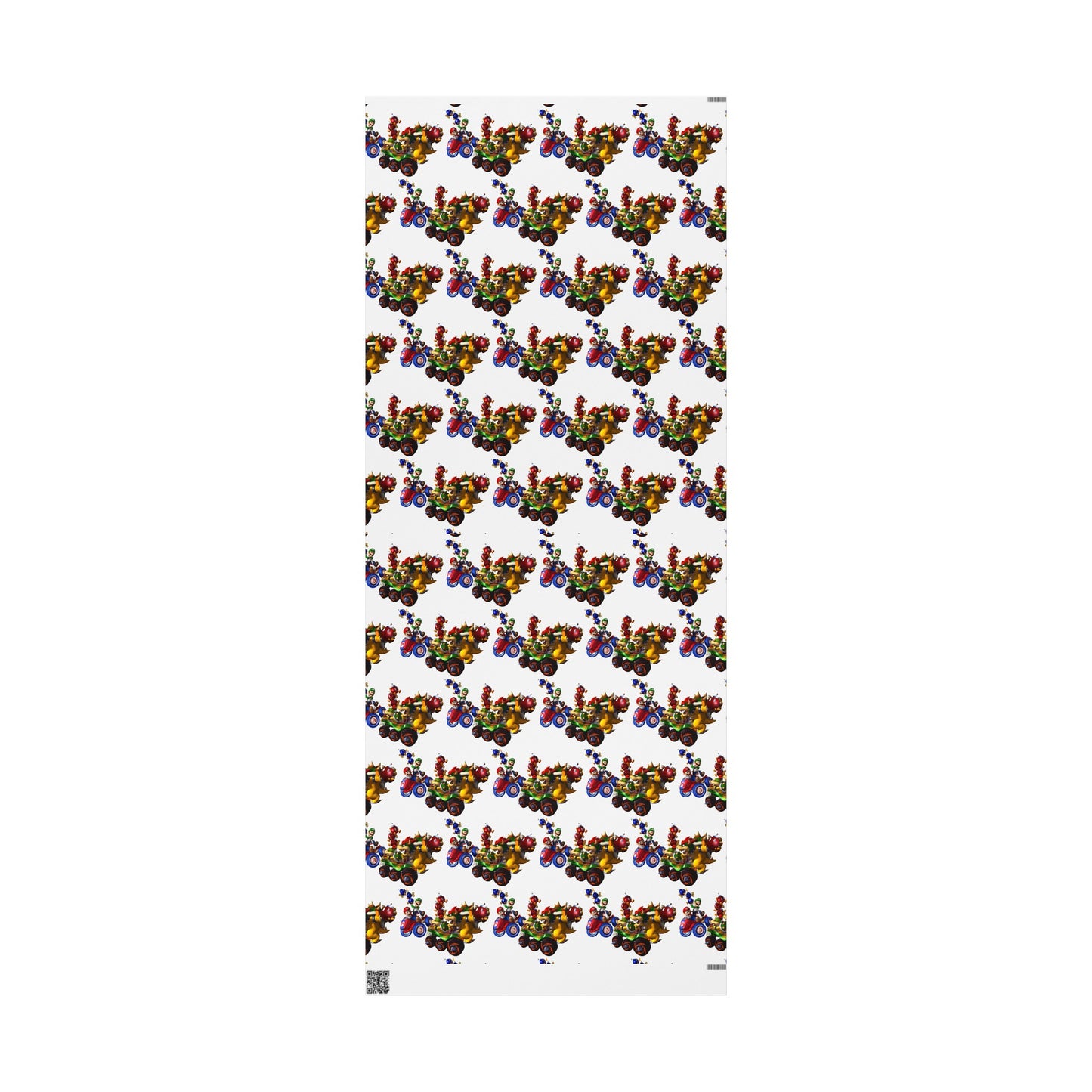 Mario Bros Super Luigi Game Cartoon Graduation Birthday Gift Wrapping Papers