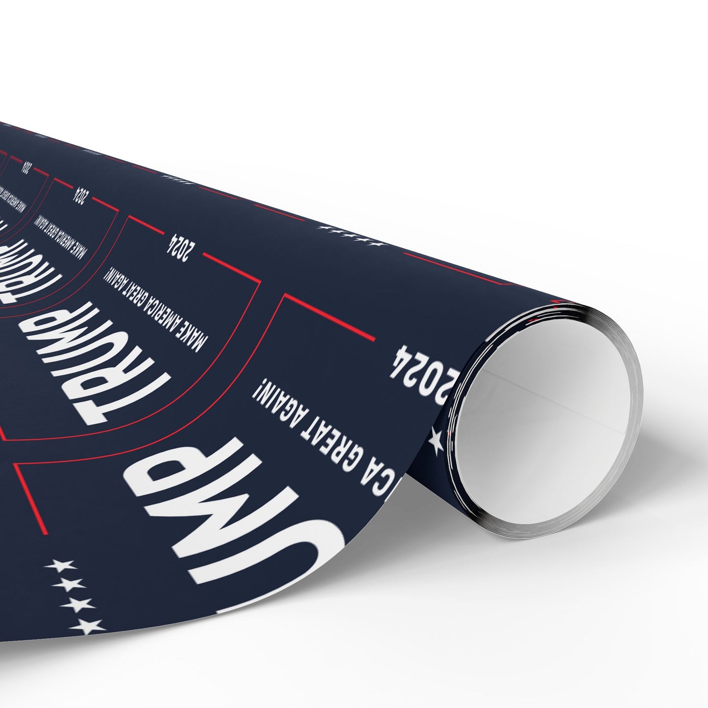 Trump 2024 Make America Great Again MAGA Christmas Gift Present Wrapping Papers