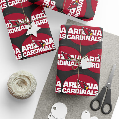 Arizona Cardinals NFL Football Birthday Graduation Gift Wrapping Paper Holiday