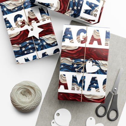 MAGA Christmas Gift Wrapping Paper