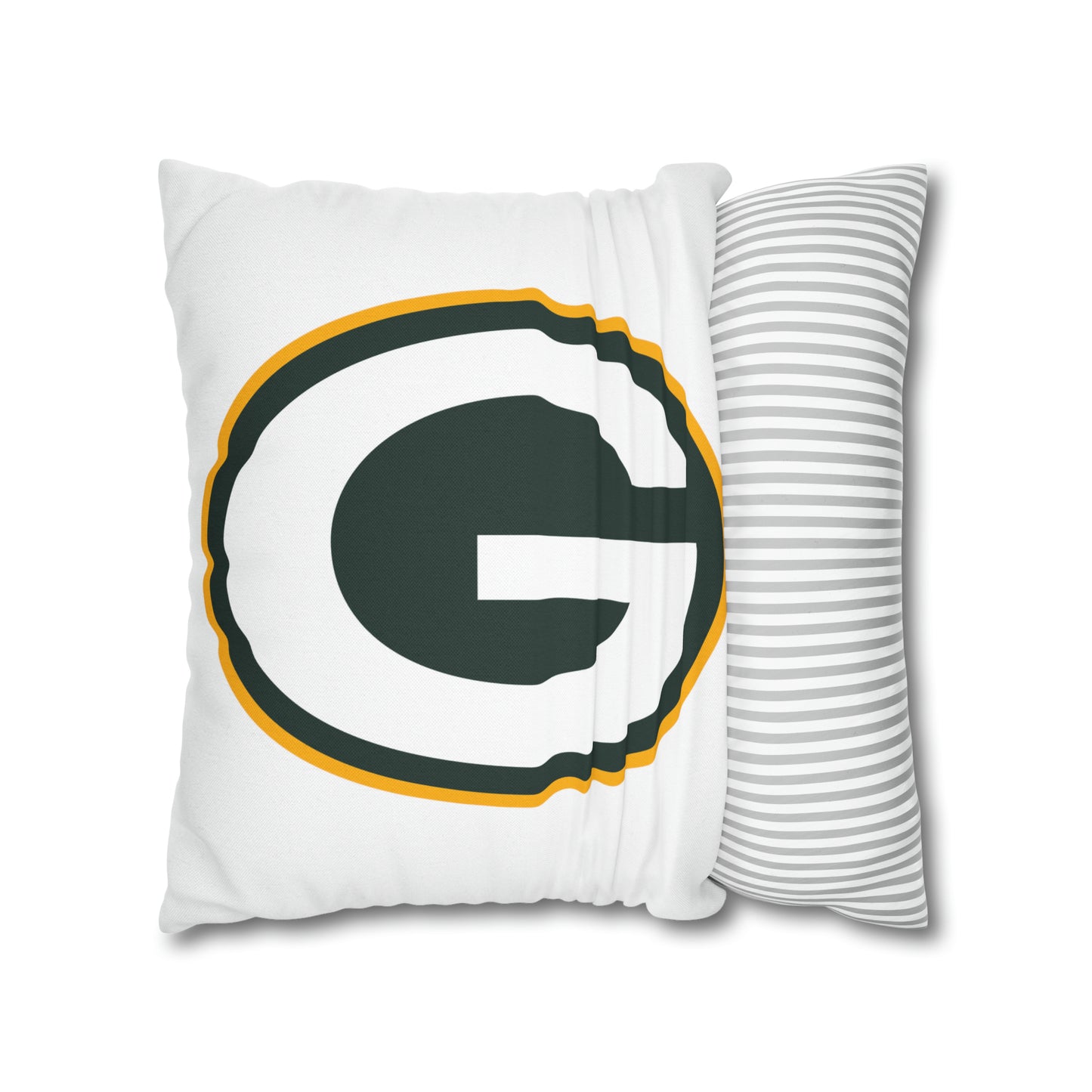 Packers Vikings Bears Lions Trophy Spun Polyester Square Pillow Case