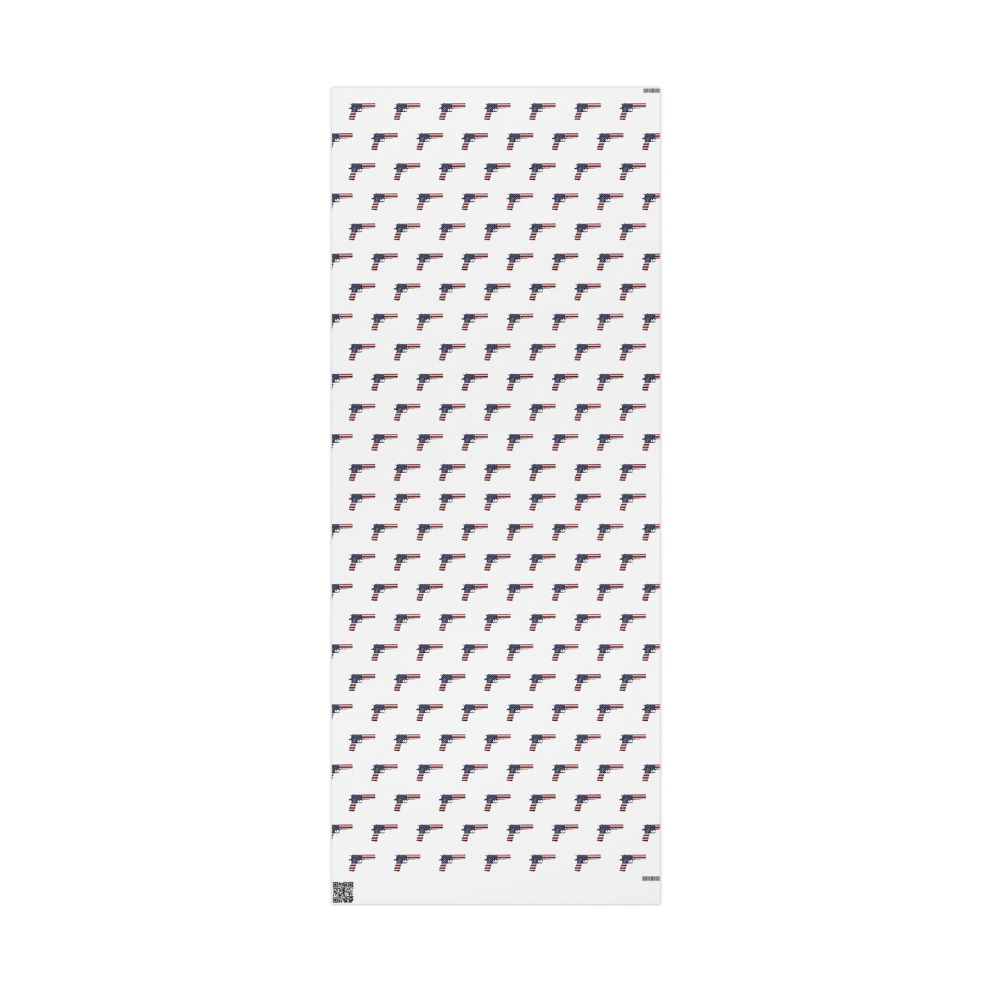American Flag Gun 2A Christmas Wrapping Paper