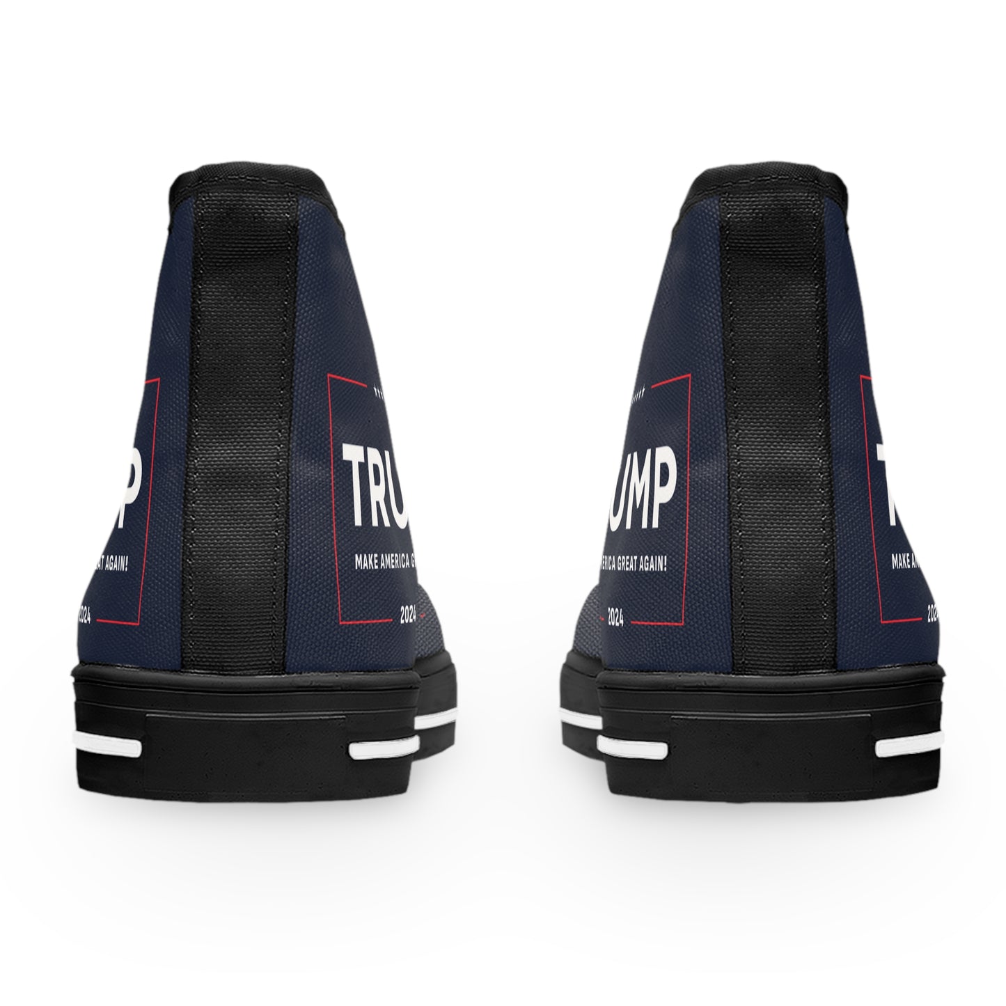 Trump 2024 Make America Great Again MAGA Women's High Top Sneakers Shoes
