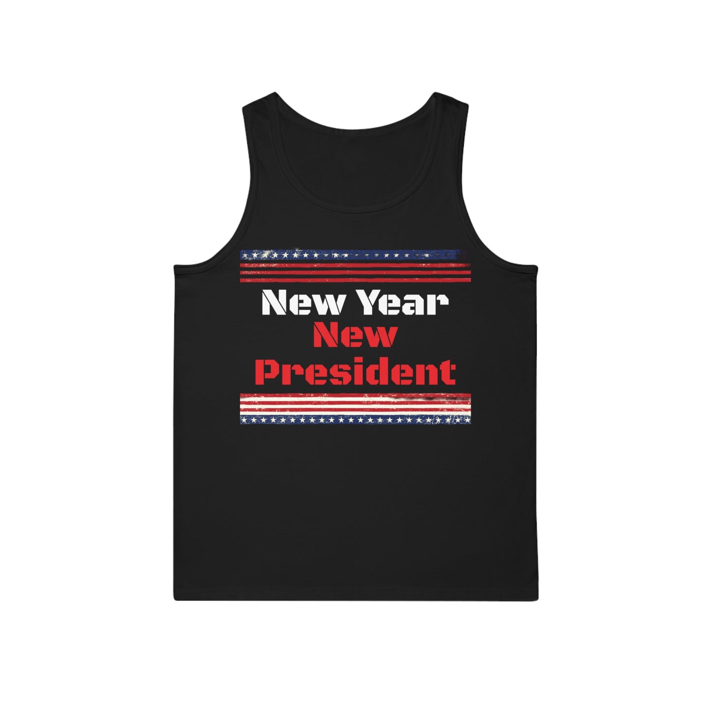 New Year, New President MAGA Unisex Softstyle™ Tank Top