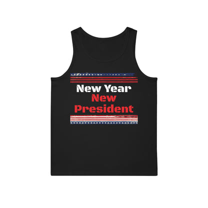 New Year, New President MAGA Unisex Softstyle™ Tank Top