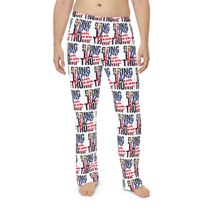 Bring Back Trump Men's Polyester Lounge Comfy Pajama Pants