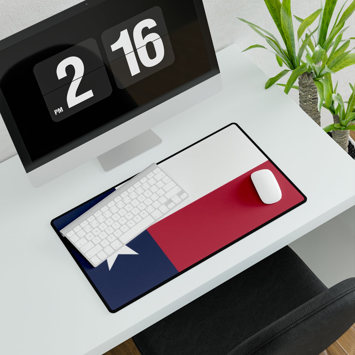 Texas State Flag Close our Borders American Desk Mats