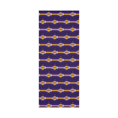 Los Angeles Lakers Birthday Gift Wrapping Paper football Basketball Holiday