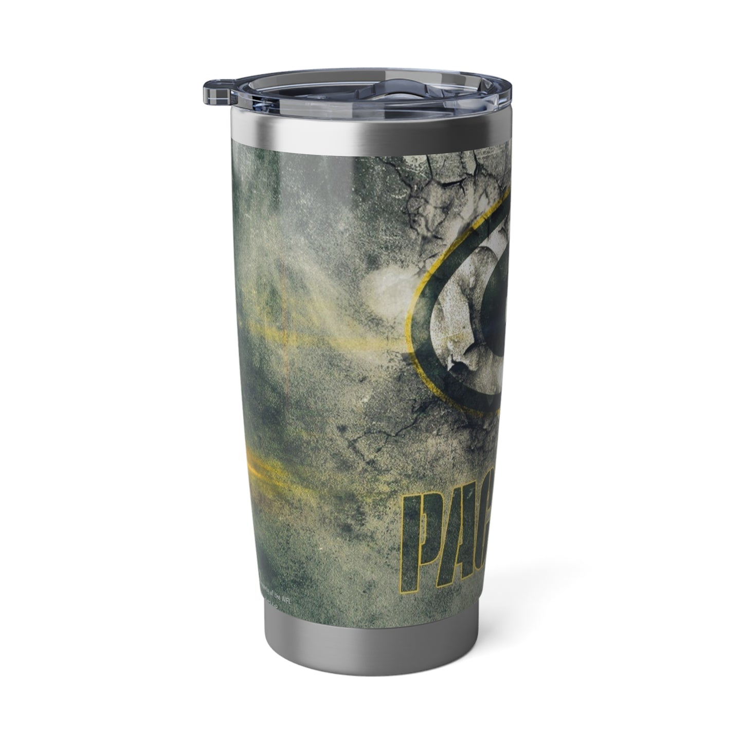 Green Bay Packers Helmet Concrete Logo Stainless Vagabond 20oz Tumbler
