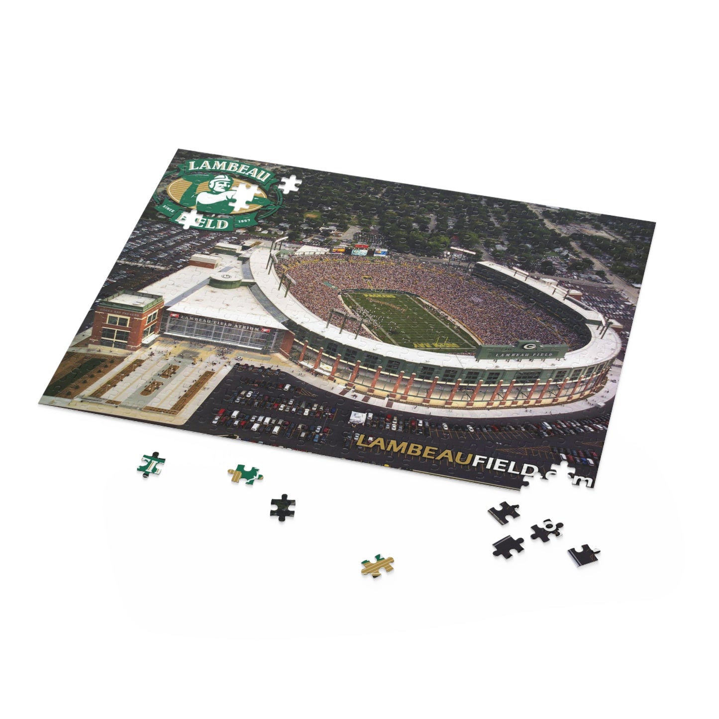 Lambeau Field Puzzle (252 or 500-Piece) Green Bay Packers NFL Stadium football