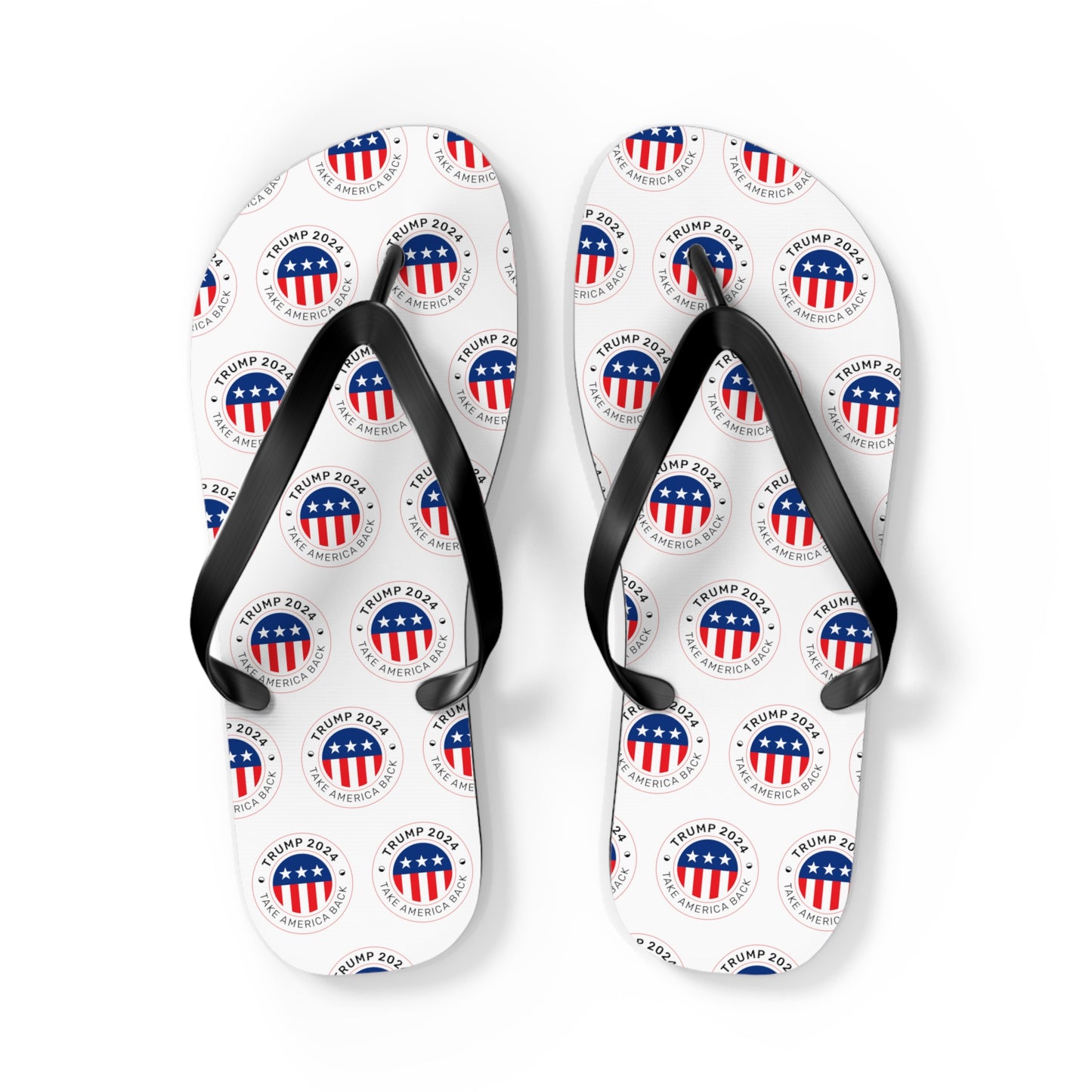 Take America Back MAGA Trump Bequeme Sommer-Strand-Unisex-Flip-Flops
