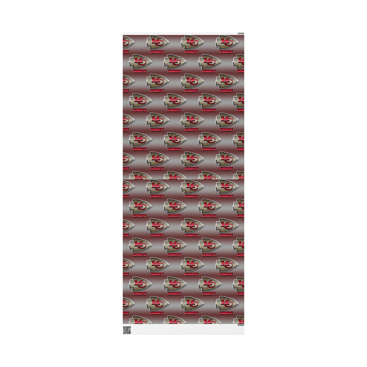 Kansas City Chiefs Red NFL Football Birthday Gift Wrapping Papers Holiday