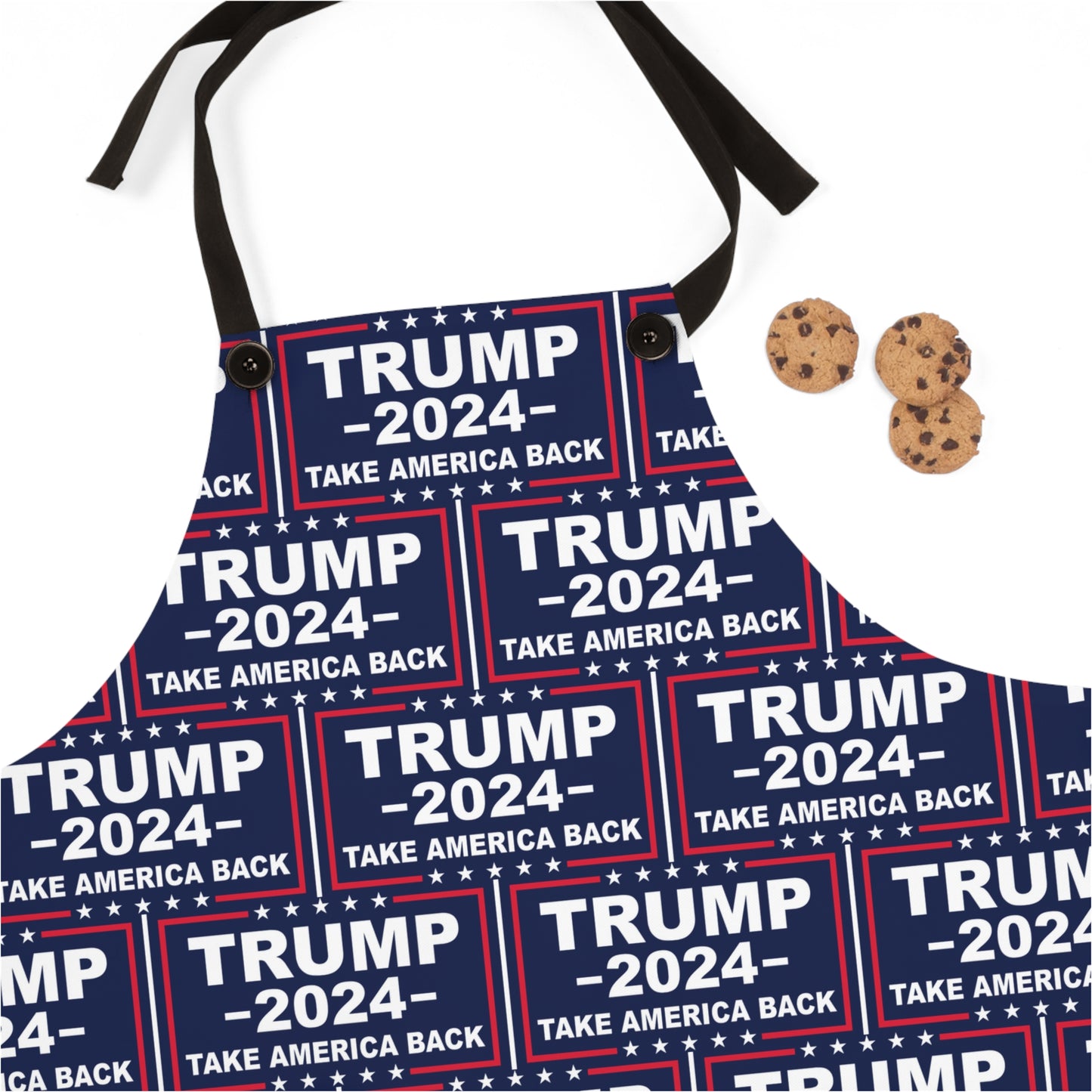 Trump Take America Back MAGA Poly Twill Kitchen BBQ Apron gift present