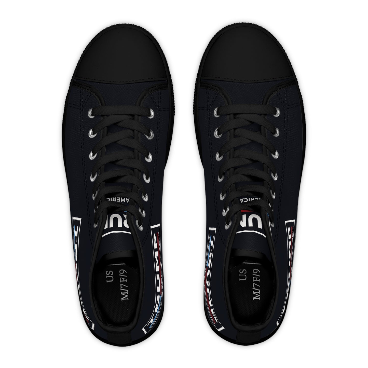 Trump 2024 Take America Back Black Women's High Top Sneakers Shoes