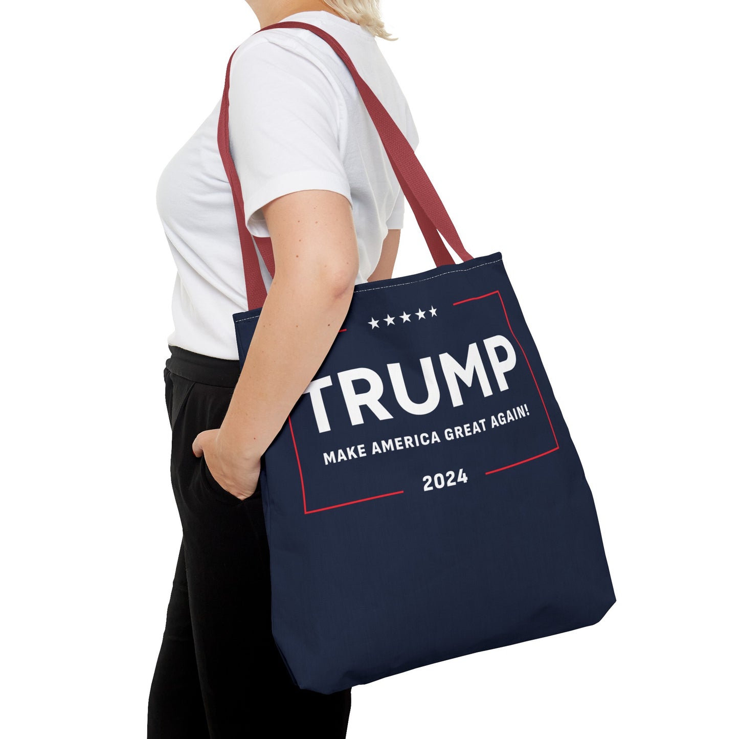 Trump Make America Great Again MAGA Rally Durable Heavy Duty Tote Bag