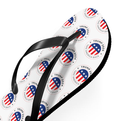 Take America Back MAGA Trump Bequeme Sommer-Strand-Unisex-Flip-Flops