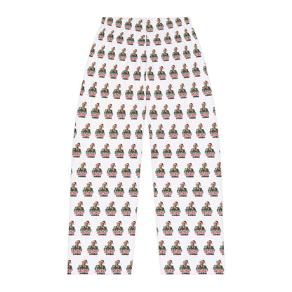 Trump I'll be home for Christmas MAGA Men's Polyester Lounge Comfy Pajama Pants