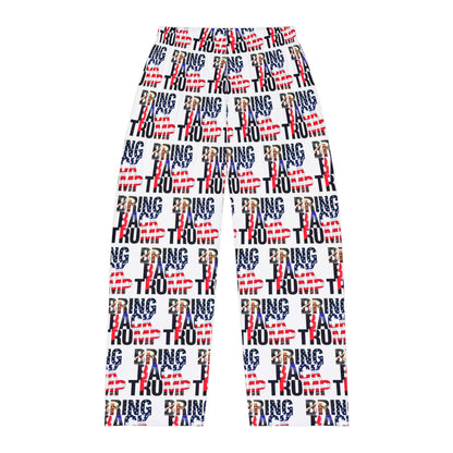 Bring Back Trump Men's Polyester Lounge Comfy Pajama Pants
