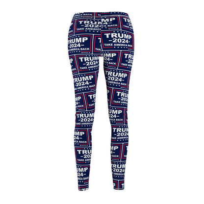 Trump 2024 Take America Back Women's Casual Leggings