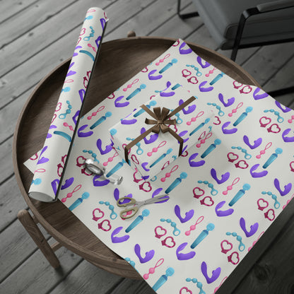 Bachelorette Party sex toy High Definition Happy Birthday gag Gift Present Wrapping Paper