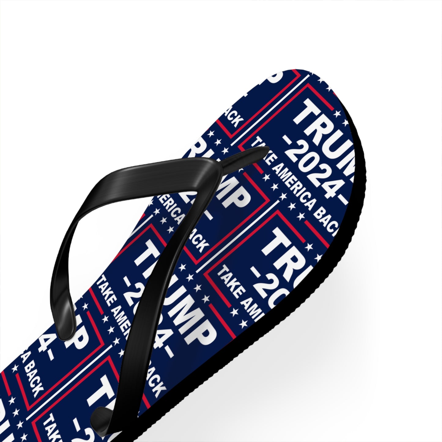 Trump Take America Back Comfy Summer Beach Unisex Flip Flops