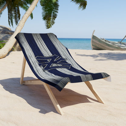 Yankees Baseball Jumbo Soft Beach Towel New York