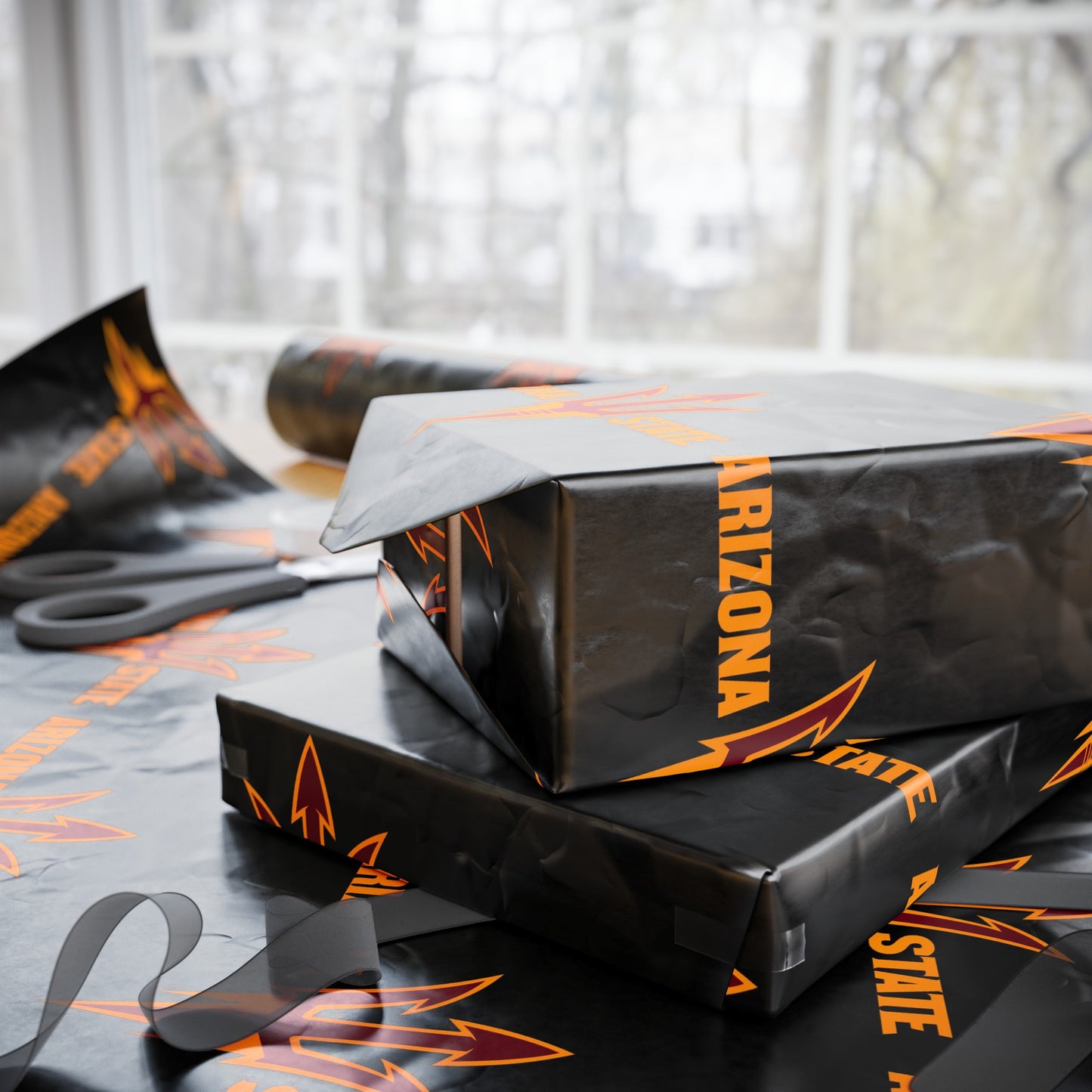 Arizona State University NCAA College Graduation Alumni Birthday Gift Wrapping Paper Holiday