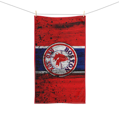 Boston Red sox MLB Baseball Kitchen Bathroom Soft Hand Towel