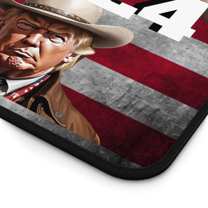 Trump 2024 Soldier Cowboy MAGA American Desk Mats