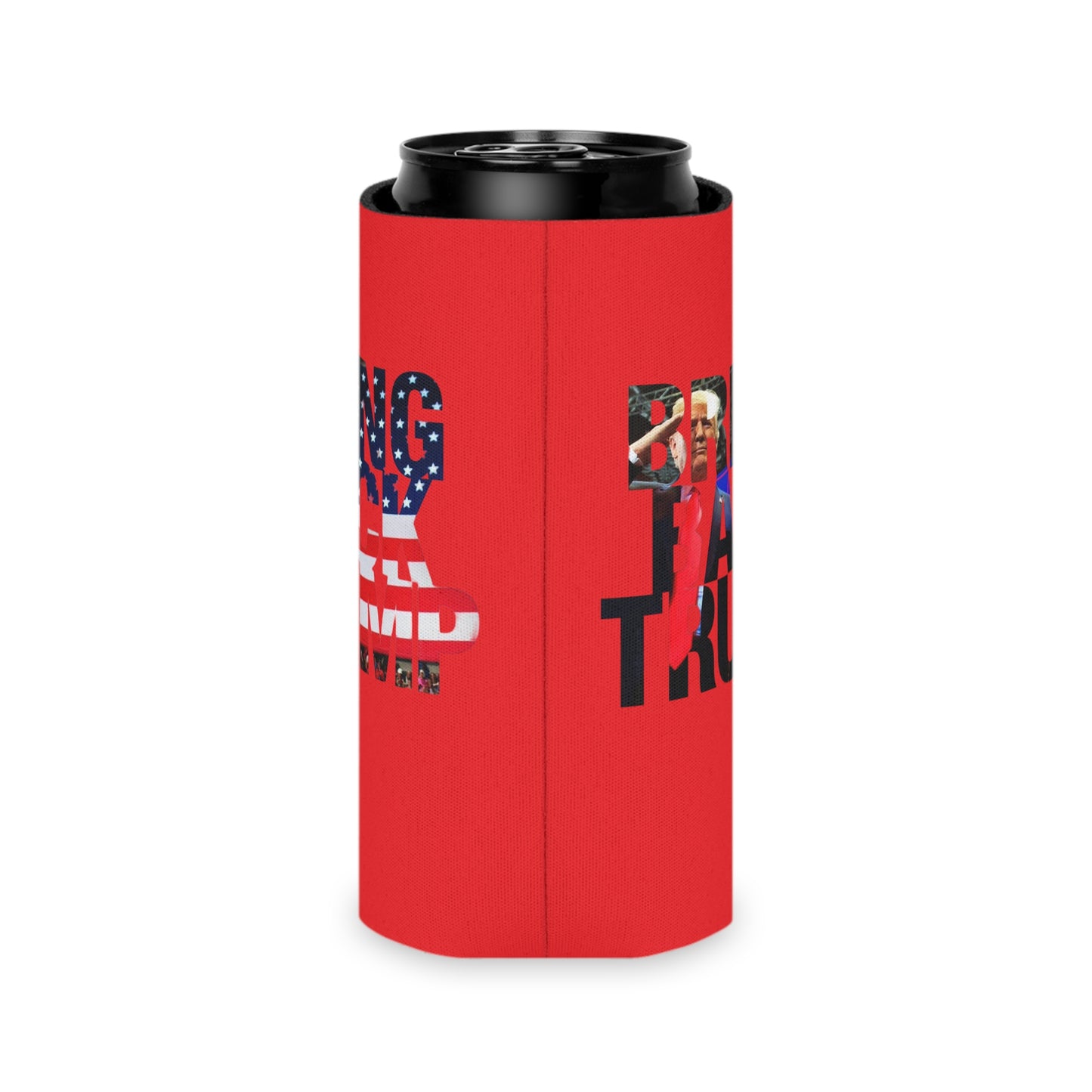Bring Back Trump MAGA Can Cooler Coozie 2 sizes