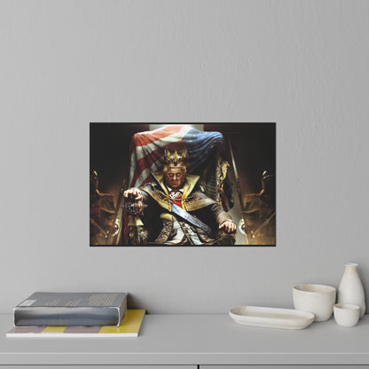 Donald Trump Emperior Style MAGA Wall Decals 3 sizes