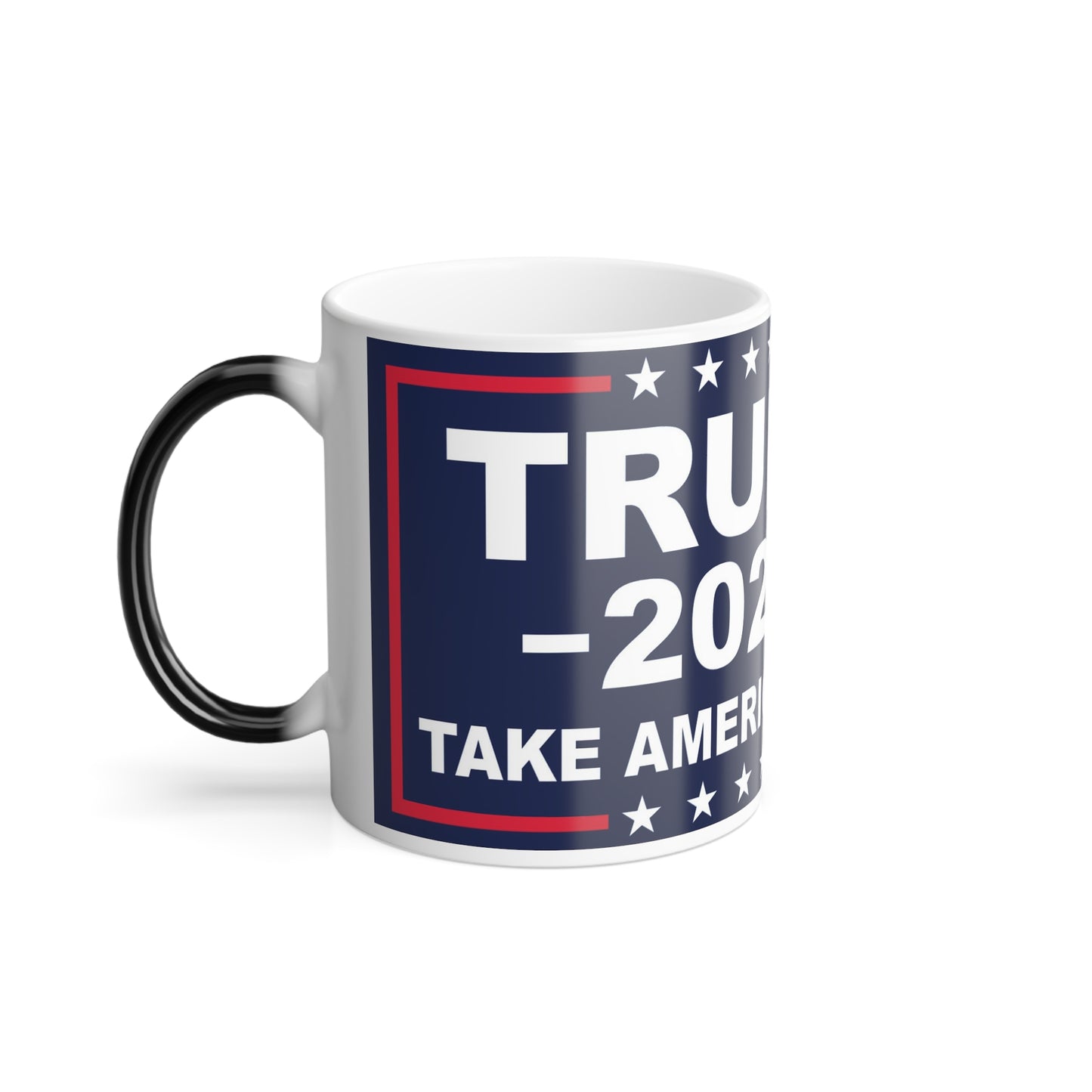 Color Morphing Trump 2024 Take America Back Heat Reacting Coffee Mug 11oz