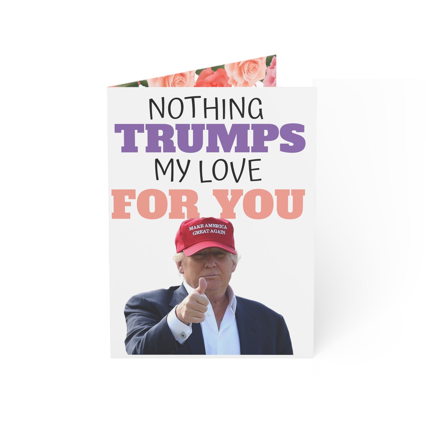 Nothing Trumps my Love for You Mother's Day Roses greeting Card