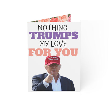 Nothing Trumps my Love for You Mother's Day Roses greeting Card