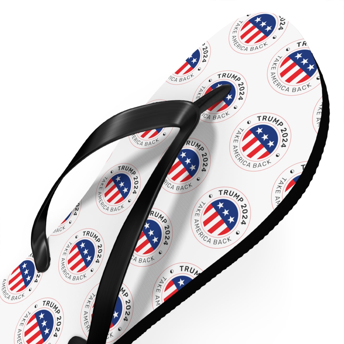 Take America Back MAGA Trump Bequeme Sommer-Strand-Unisex-Flip-Flops