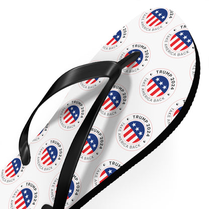 Take America Back MAGA Trump Bequeme Sommer-Strand-Unisex-Flip-Flops